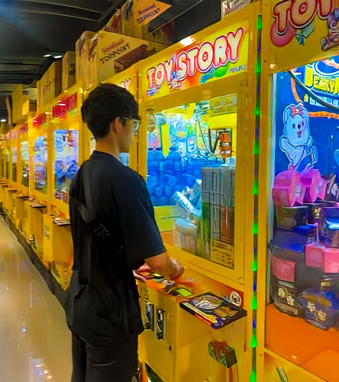 Finn T. – Reflection on Claw Machines